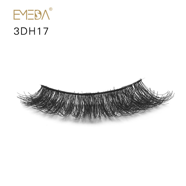 Soft Handmade  Human Hair Eyelashes PY1